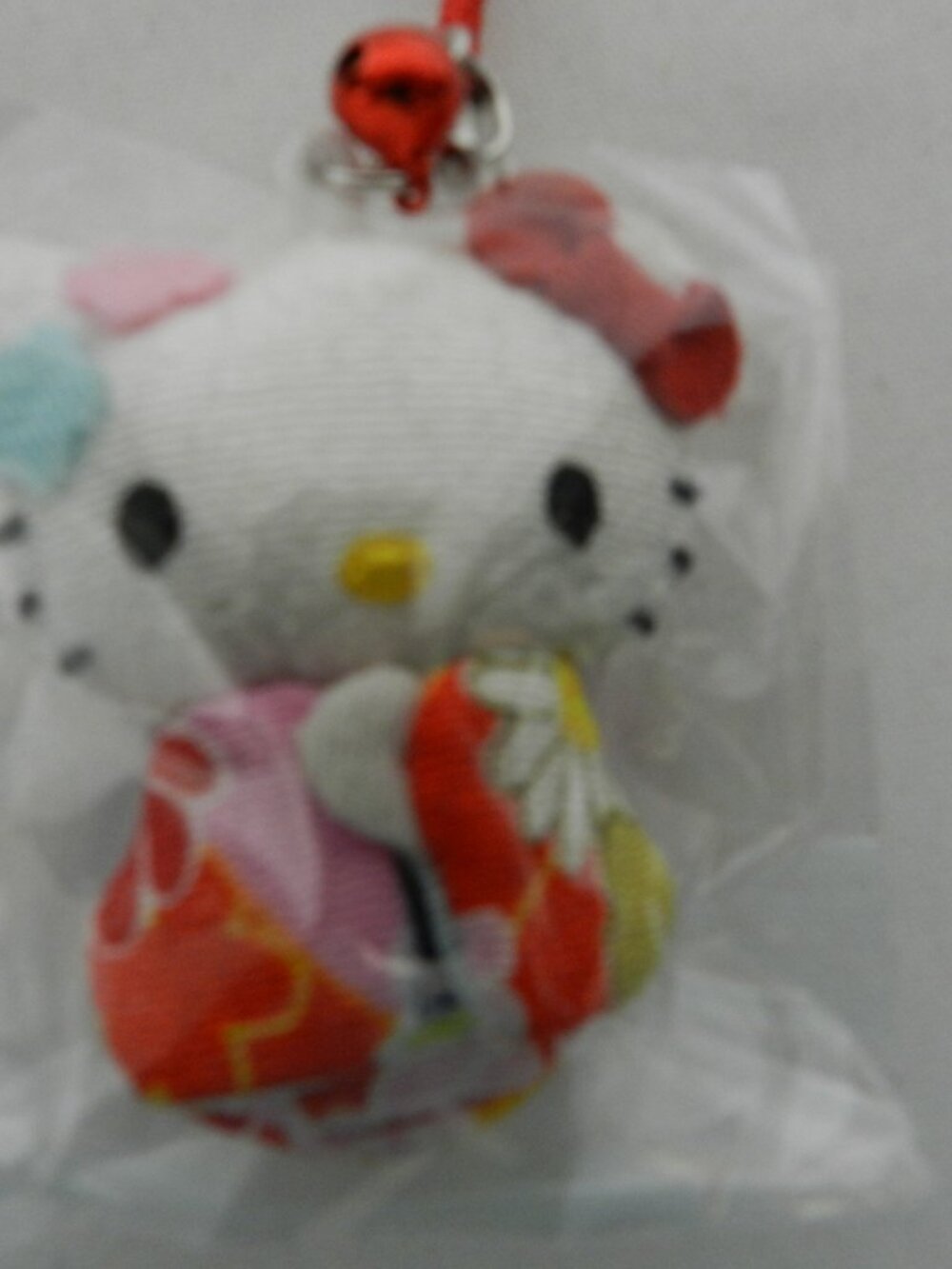 Sanrio Hello Kitty 3D phone purse Charm Kimono Japan Limited Fabric NEW NWT - Picture 12 of 12